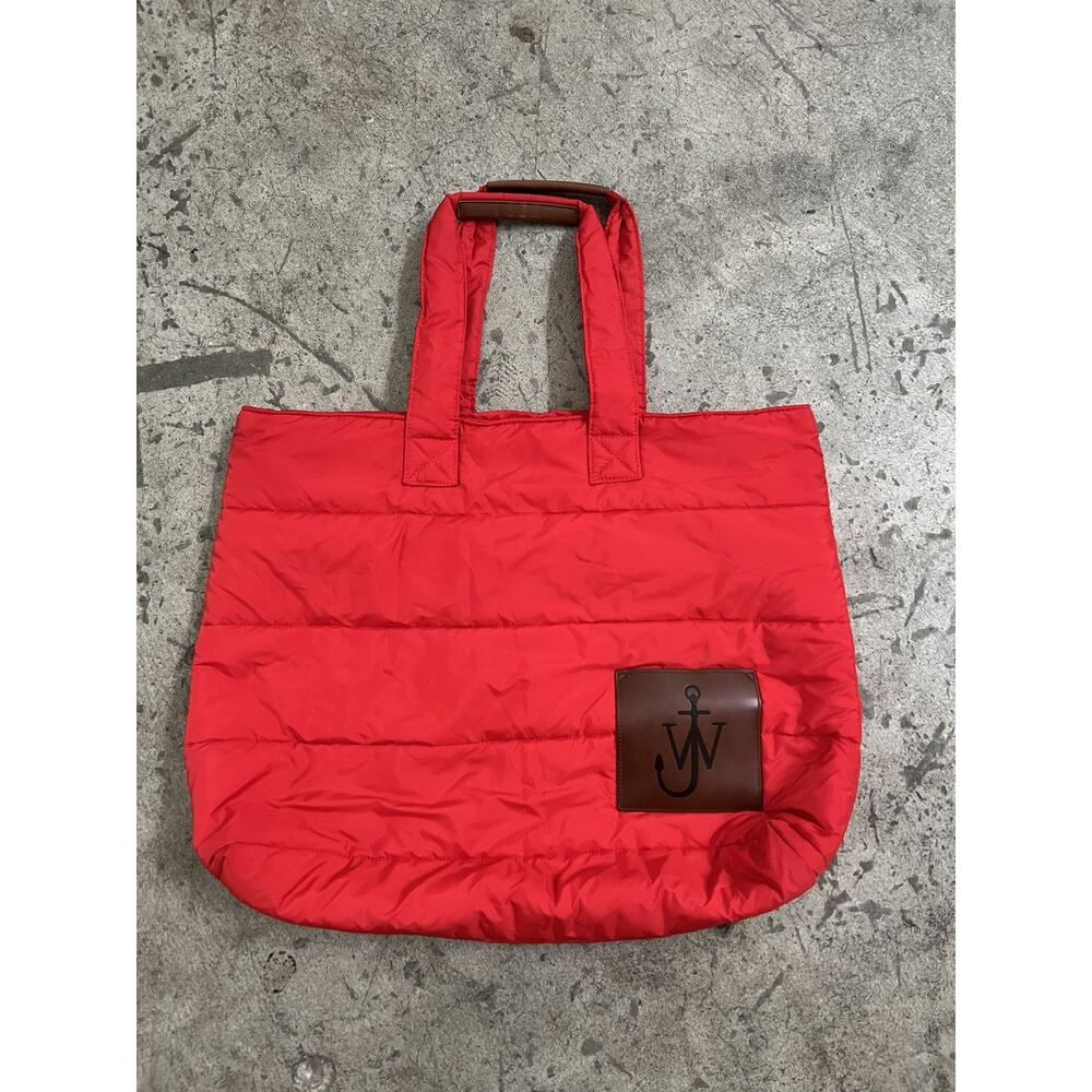 J.W. Anderson red padded jumbo tote bag rare